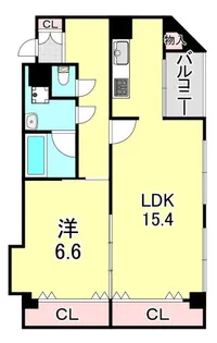ジークレフ本山【3階】の間取り