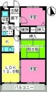 井尻第3ビル【3階】の間取り