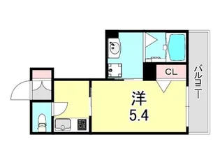 文平ハウス【3階】の間取り