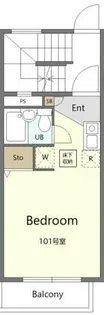 中目黒ドーム【1階】の間取り