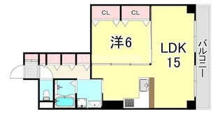 東園田ストークハイツ【1階】の間取り