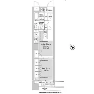 BPRレジデンス渋谷【4階】の間取り