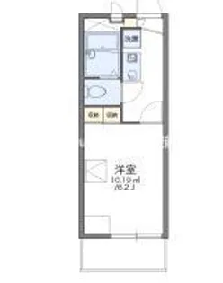 レオパレスプリウス アン【1階】の間取り