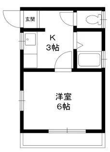 トレスハイツ【1階】の間取り