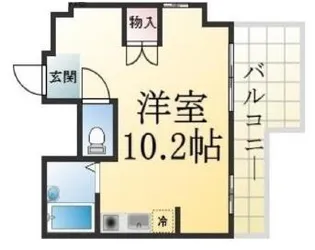 CASA桜木【3階】の間取り