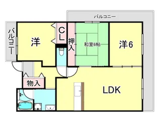 ライゼックス甲陽園【1階】の間取り