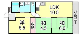 STAC立花【2階】の間取り