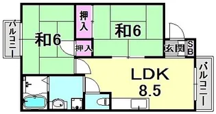 セジュール・ティー・エムⅠ【1階】の間取り