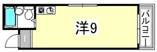 コーポU【3階】の間取り