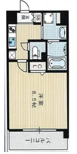 プロシード本町西セレーノ【12階】の間取り