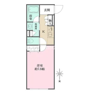 アトリオフラッツ自由が丘イースト【4階】の間取り