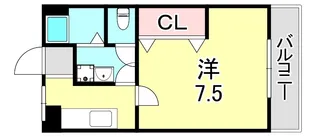 第一西宮マンション【3階】の間取り