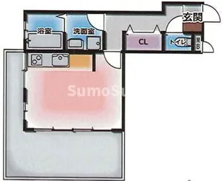 甲南ビル【4階】の間取り