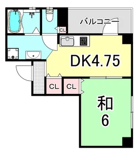ダイシンマンション【7階】の間取り