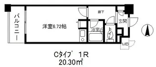 プライムコート武庫之荘【6階】の間取り