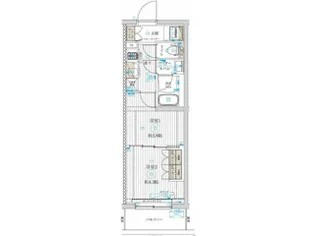 GENOVIA世田谷桜【3階】の間取り