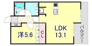 コナビレッジ【4階】の間取り