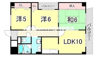 アンクレーゼ【6階】の間取り