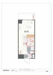 レジデンス三軒茶屋スクエア【3階】の間取り