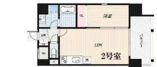 ALZA KITAHORIE【2階】の間取り