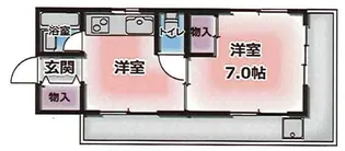 メゾンジョイフル【3階】の間取り