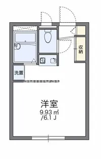 レオパレスブリリアント【1階】の間取り