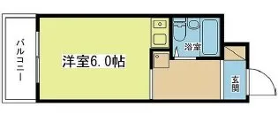 ライオンズマンション神戸元町第3【7階】の間取り