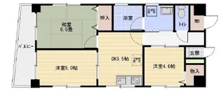 サンビルダー六甲駅前【4階】の間取り