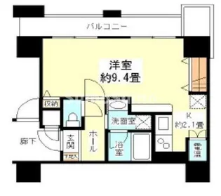 樹樹ガーデン【9階】の間取り