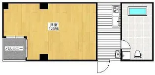 OAZO芦屋上宮川町【5階】の間取り