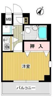 ロマネスク甲南【5階】の間取り