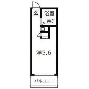 ネオダイキョー三宮【2階】の間取り