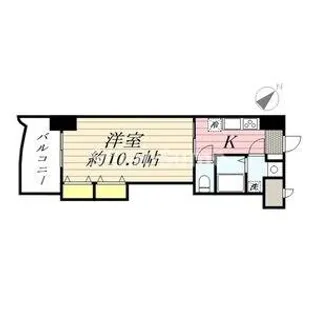 ロイヤル博多駅前【15階】の間取り