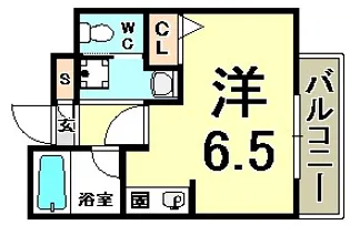 JK CROSS【2階】の間取り