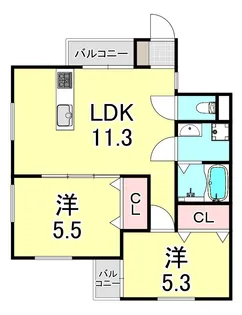 S&M【1階】の間取り