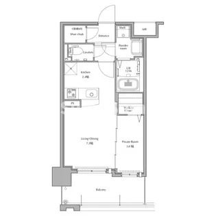 ネストピア博多グランドステージⅢ【5階】の間取り