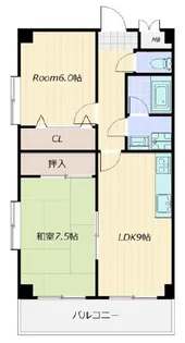 第2井筒マンション【2階】の間取り