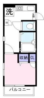 Kハイツ【2階】の間取り