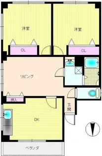 サンシャインコート【3階】の間取り