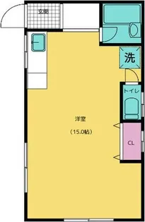 東六甲ビル【4階】の間取り
