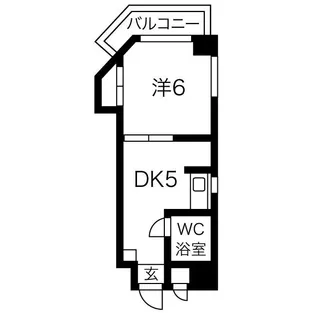 シンプルライフ荒田【3階】の間取り