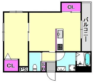 Fine Ark【2階】の間取り