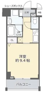 STEADY三宮【2階】の間取り