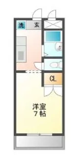 NTB-2【5階】の間取り