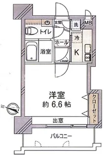 エステートモア・大濠公園通り【5階】の間取り