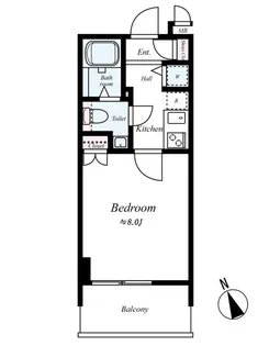 グランフォーレ平尾【11階】の間取り