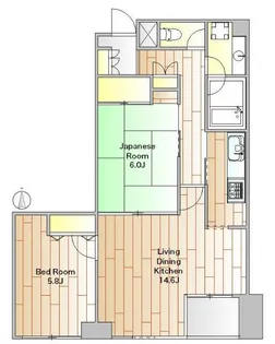 高雅ホームズ学芸大学【3階】の間取り