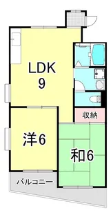 メゾン板宿【2階】の間取り