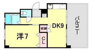 第二松原ビル【4階】の間取り
