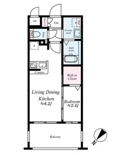 グランフォーレ博多駅東プレミア【11階】の間取り